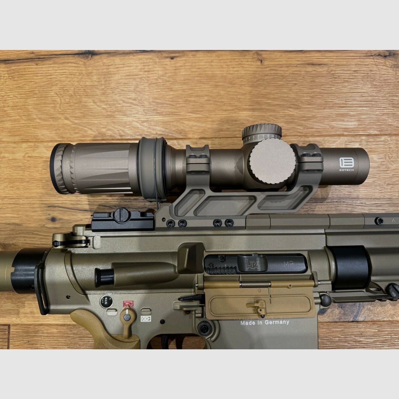 Heckler und Koch MR308 A3 Slimline 13" sand mit Antimatter Scopeswitch