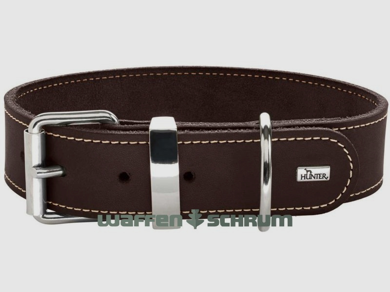 Hunter Halsung Aalborg Special dunkelbraun / aus Leder