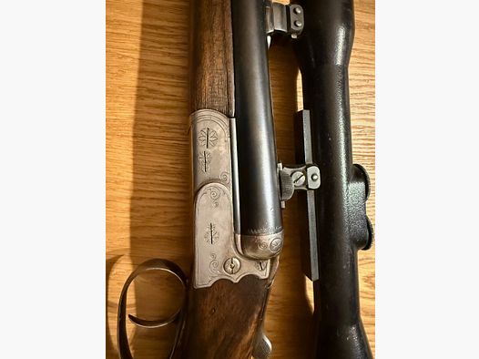 Fucile doppio/Carabina trasversale Bühag Suhl Cal. 16/70