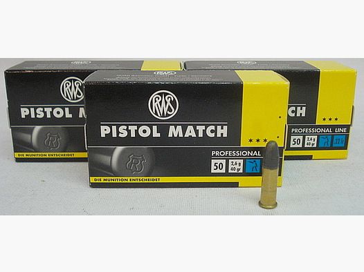 Pistolet Match .22lr - a50