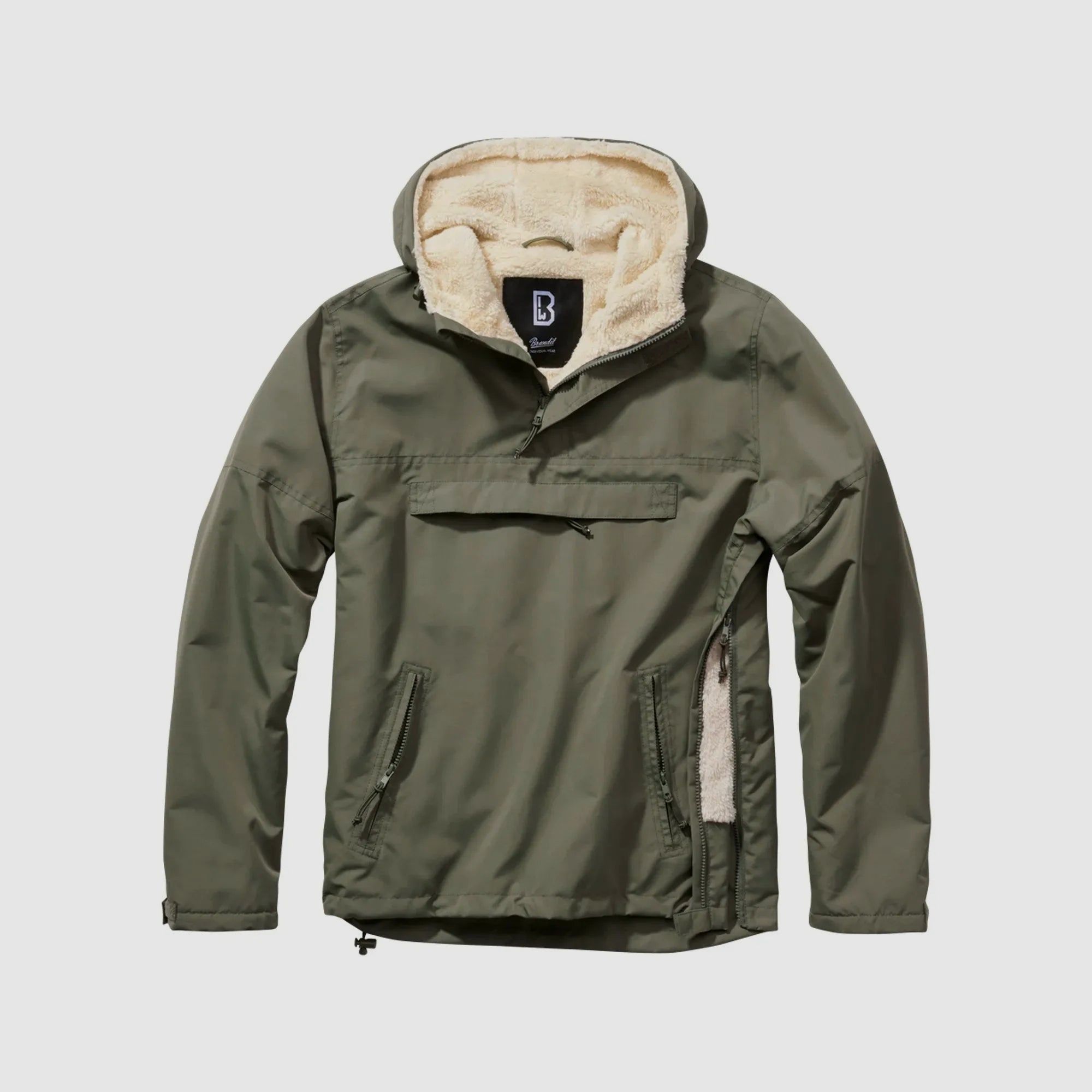 Brandit Brandit Jacke Windbreaker Sherpa oliv