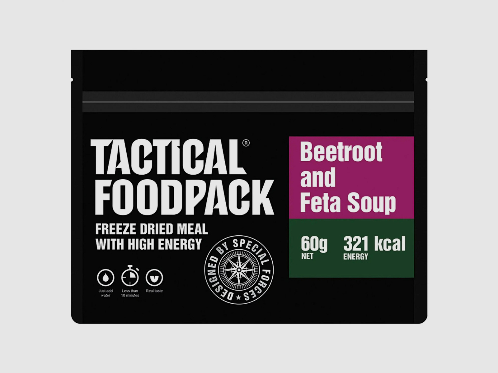 Tactical Foodpack Rote-Beete-Suppe mit Feta