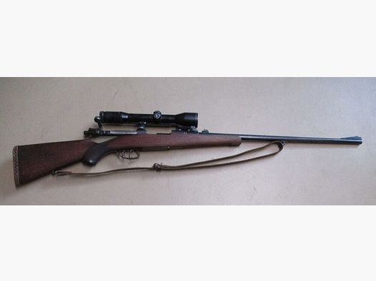 Carabine répétition Mauser 98 avec marquage impérial et lunette Zeiss 1,5-6x42 98