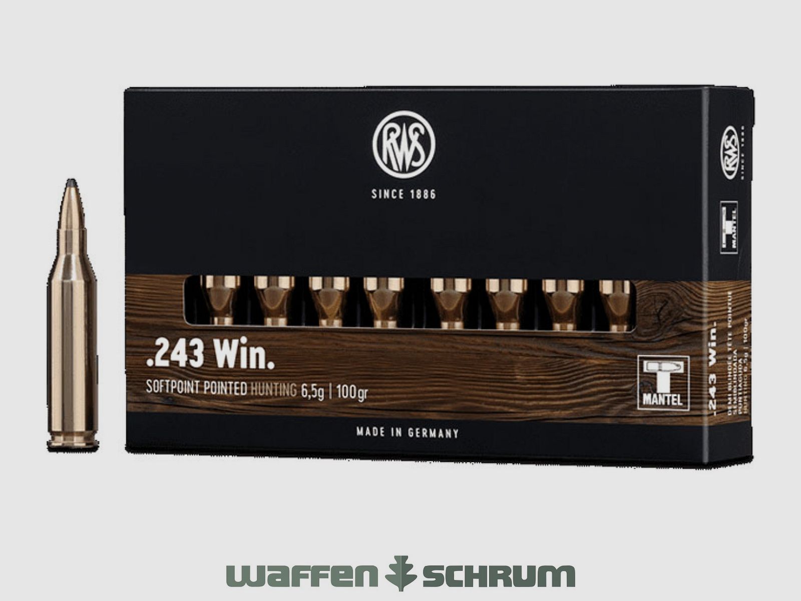 RWS TMS 6,5g - 100gr .243Win