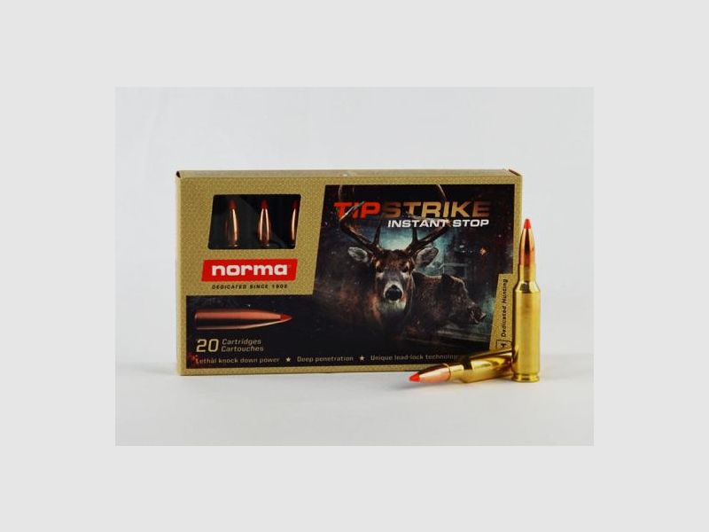 NORMA Tipstrike 6,5 Creedmoor, 140 grs
