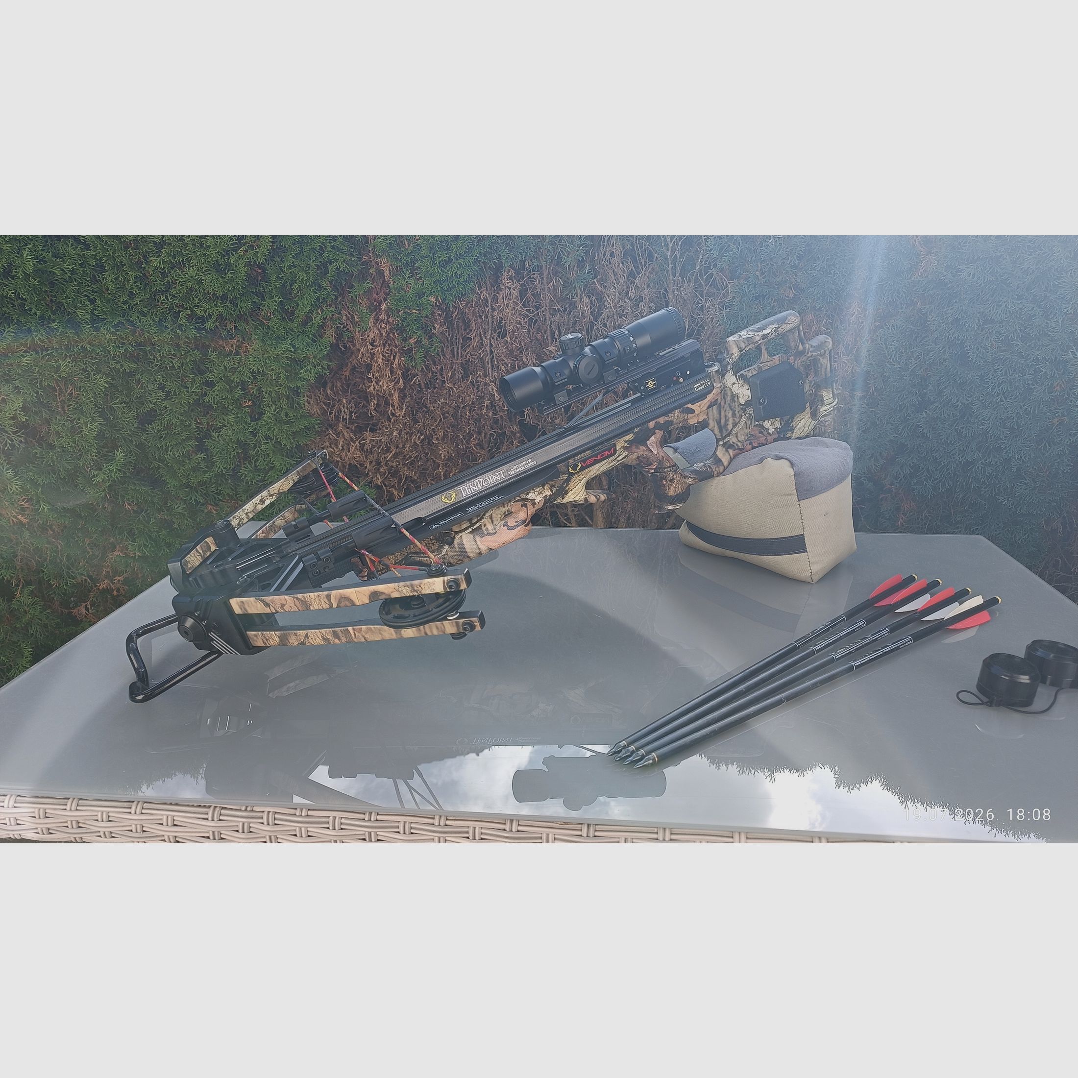 Armbrust Tenpoint Venom Carbon 372 Fps ACU Draw