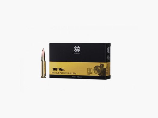 RWS 308 WIN 168 GRS / 10,9 G TARGET ELITE PLUS 20 STK