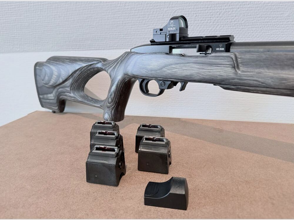 Ruger 10/22 Target Lite – Noblex Red Dot – 5 Chargeurs