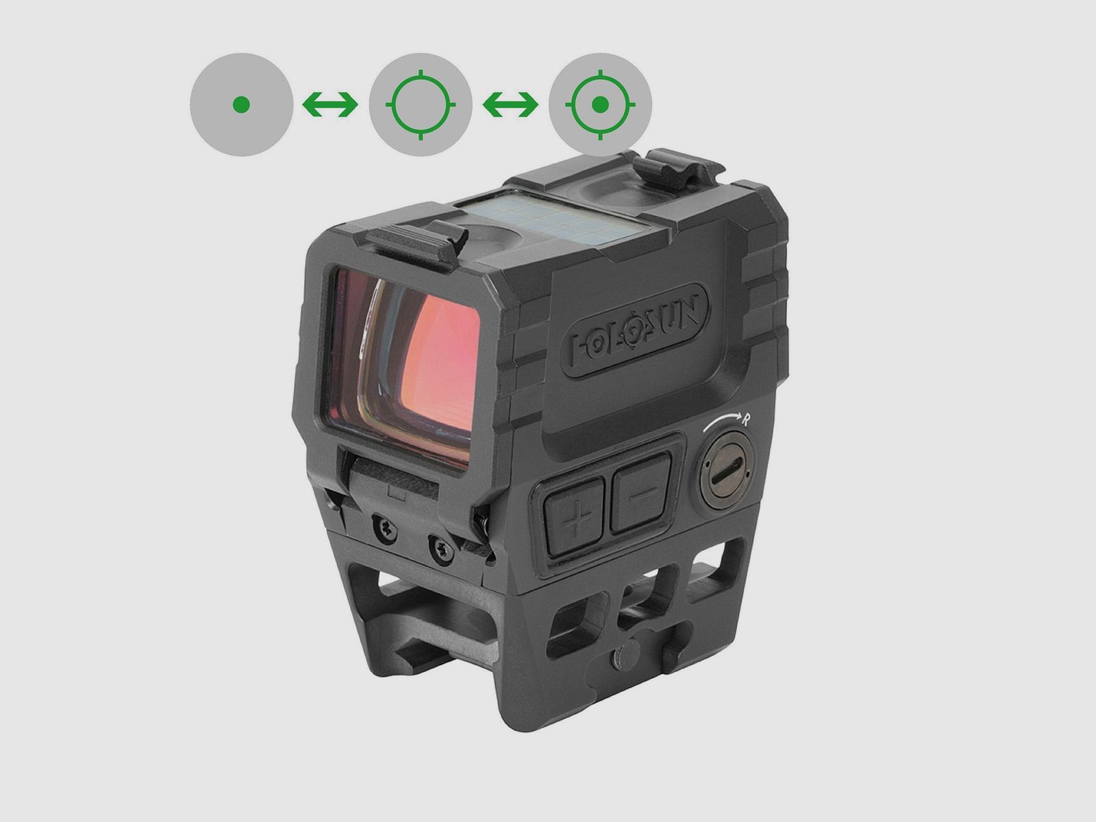 HOLOSUN AEMS - GR, closed reflex sight