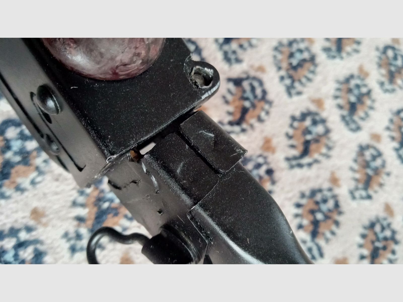 Vollstahl Co2 Yunker AKS-74u Deko von MWM Gillmann mit echten Teilen wahlweise mit Deko Plum   // AKSU Krinkov / russ-guns-de / 4,5mm BB