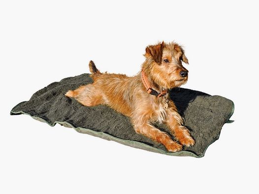 Hundedecke Faserpelz Hubertus Größe 100x70cm -ISO-