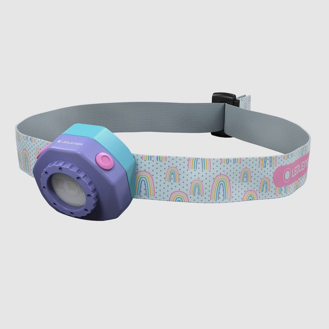 Ledlenser 502536 Kinder Stirnlampe KIDLED4R lila 40 Lumen