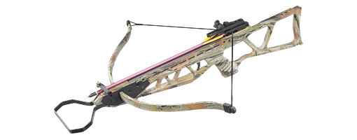 Man Kung Recurve Armbrust mit Lochschaft Autumn Camo 120 lbs