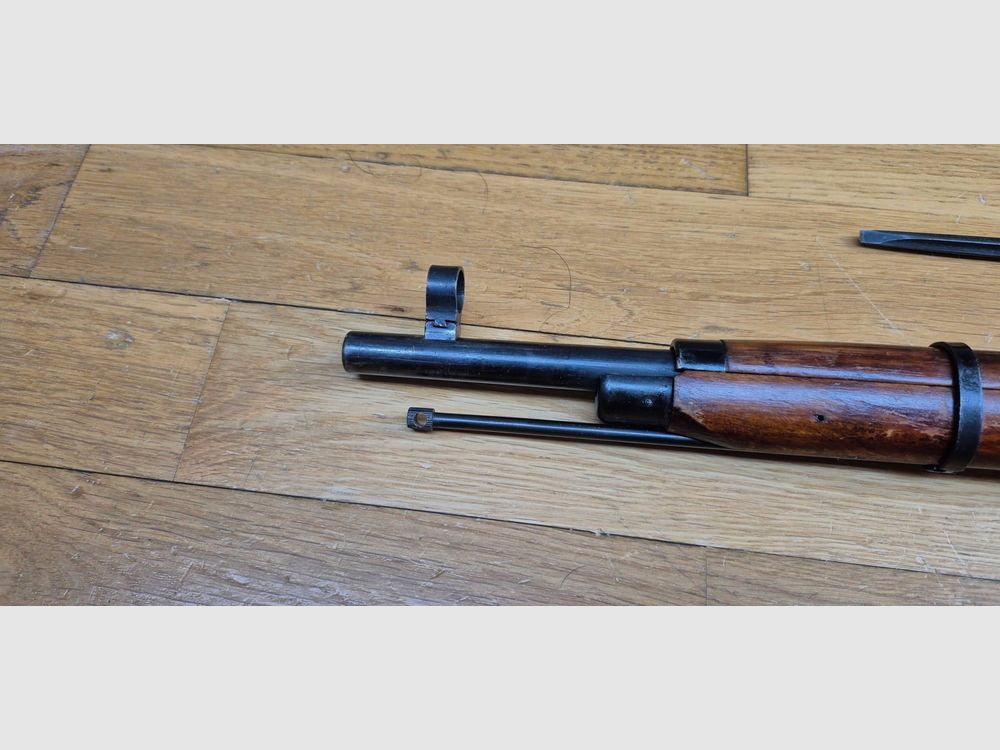 Mosin Nagant Gewehr 1891/30 – Vor-Kriegsqualität – Arsenal von Izhevsk 1926 – Achtkantiger Verschluss – Gewehrriemen und Bajonett – 100% Mono-Nummer – Wunderschöner Lauf – Ausgezeichneter Zustand – Das Mosin-Gewehr oder der Liebesbund von Sergej und Tatiana! – TBE++, Bild 38 von 39