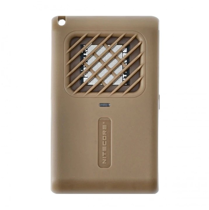 Nitecore EMR06 Repellente per zanzare, color sabbia, fino a 3,5 ore, 5 metri, USB-C