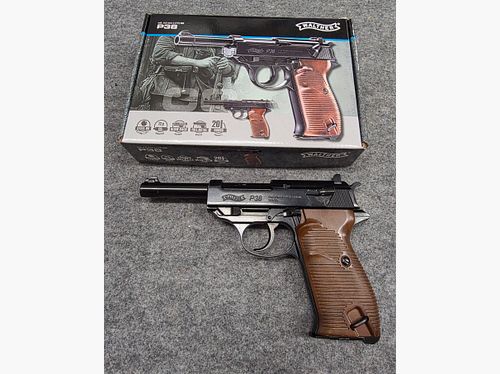   Walther P38 CO2-Pistole  Cal. 4,5 mm Stahl BB