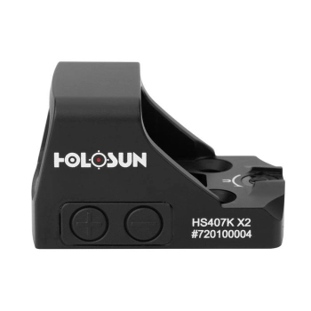 Holosun - Rotpunktvisier HS407K X2 Open Reflex SubCompact Pistol Sight - 6 MOA, Bild 4 von 10