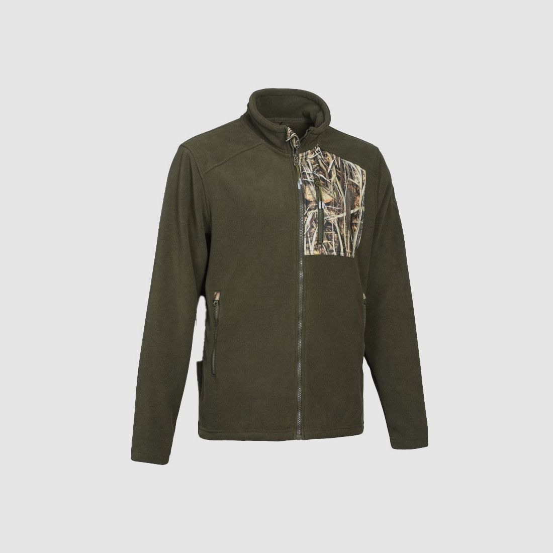 Percussion Fleecejacke Passion Migrateurs Khaki