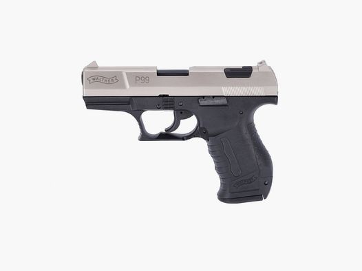 Walther P99 blank pistol 9 mm P.A.K. bicolor