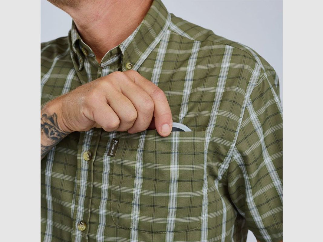 Shirt SUMMER 5239 OLIVE PINEWOOD, image 5 of 10