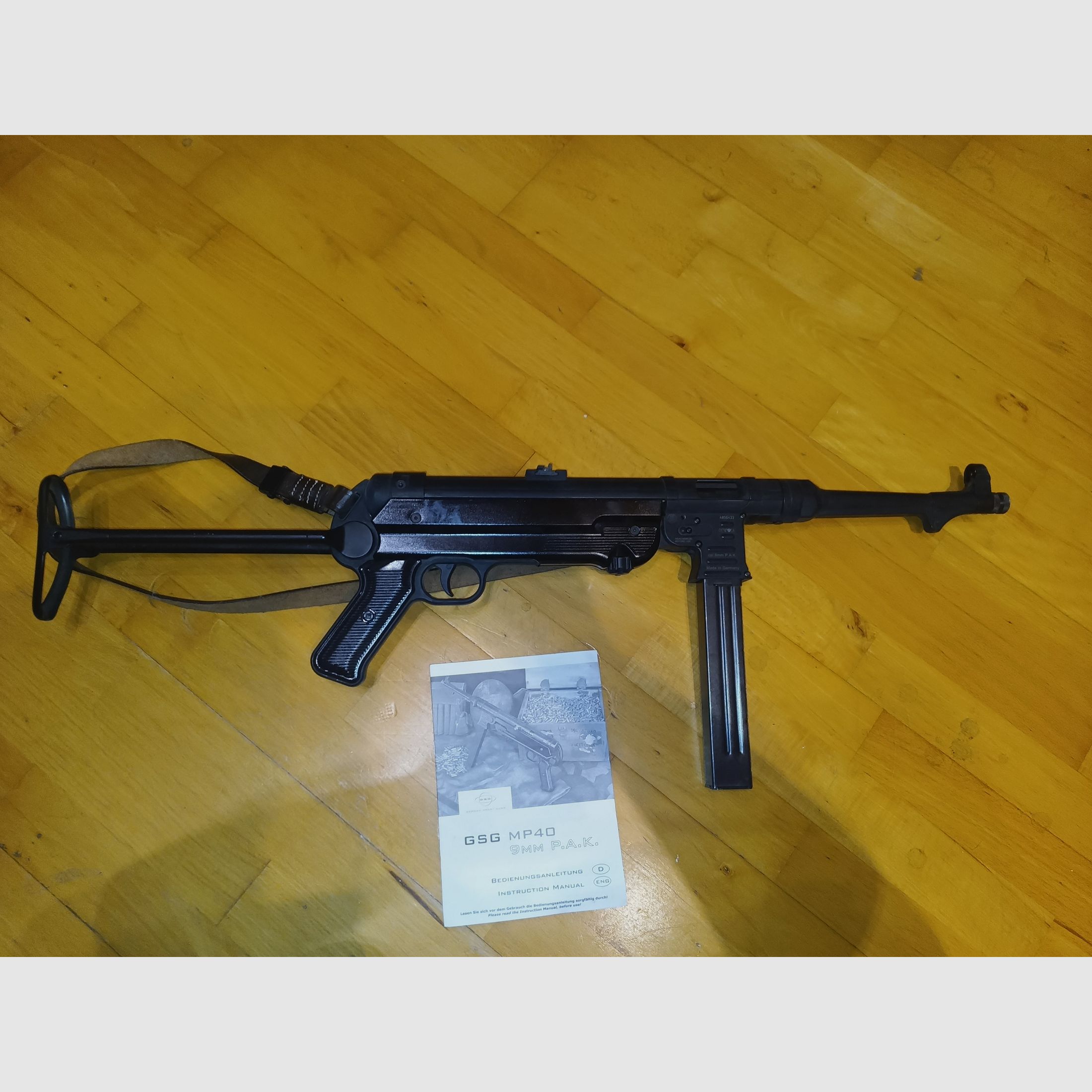 GSG MP 40 Maschinenpistole 40 9mm PAK MP4