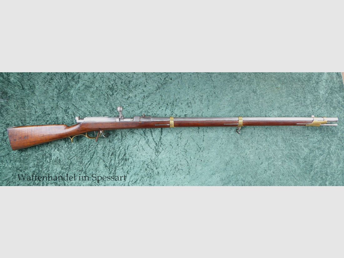 aguja de percusión fusil de infantería modelo 1841, Saarn 1858-1866, imagen 1 de 11