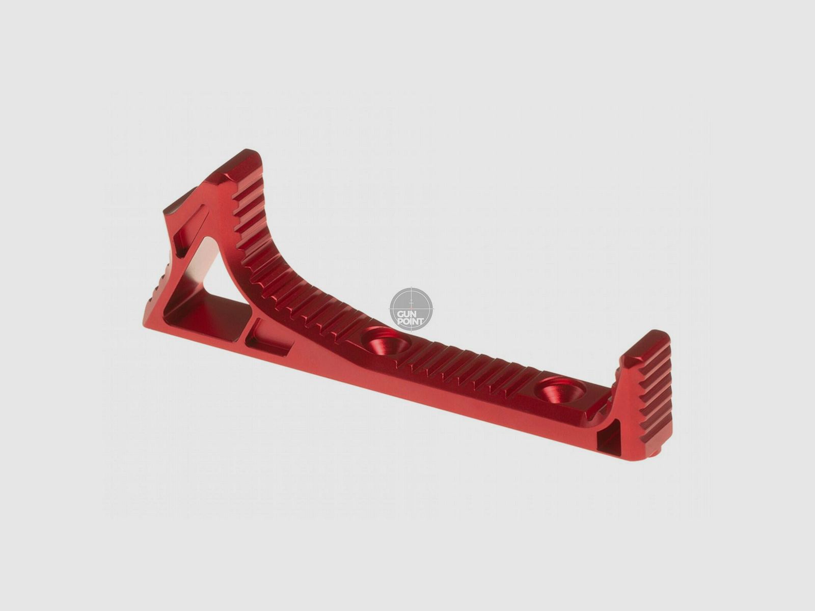 Metal Keymod Link Curved Foregrip Red