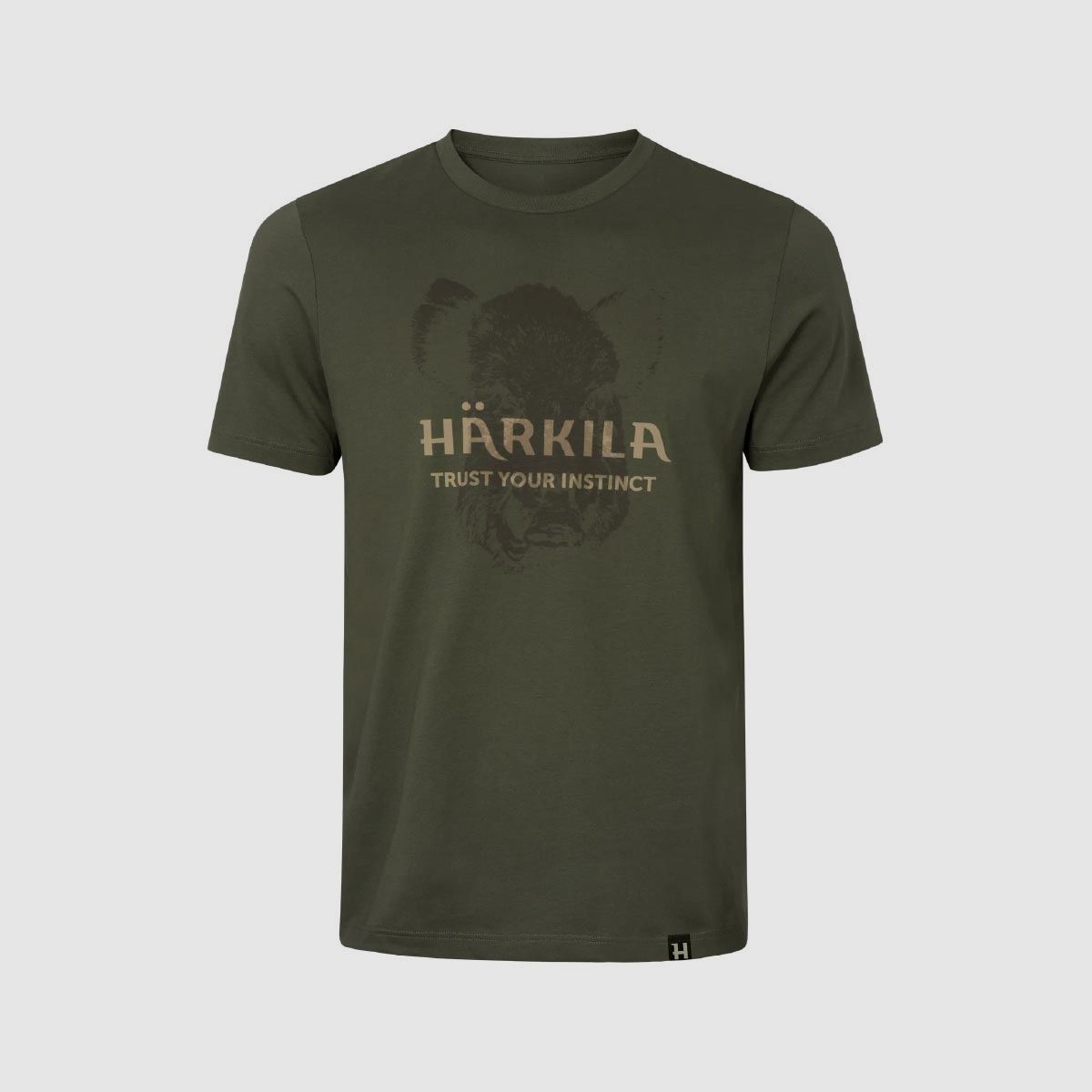 Härkila Wildboar Logo S/S T-shirt, billede 1 af 6