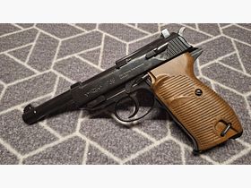 Walther P38 - 4,5 mm Stahl BB Blow Back Co2-Pistole NEU!