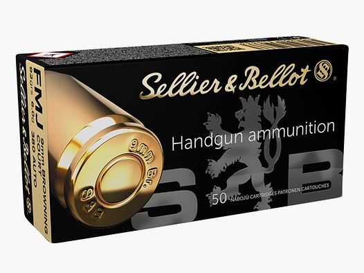 S&B 9mm Kurz / .380 Auto FMJ 92grs