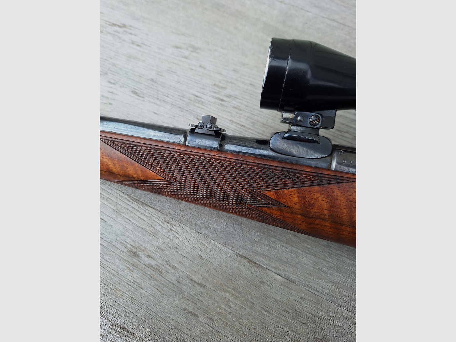 .22HORNET ANSCHÜTZ STUTZEN incl. Munition