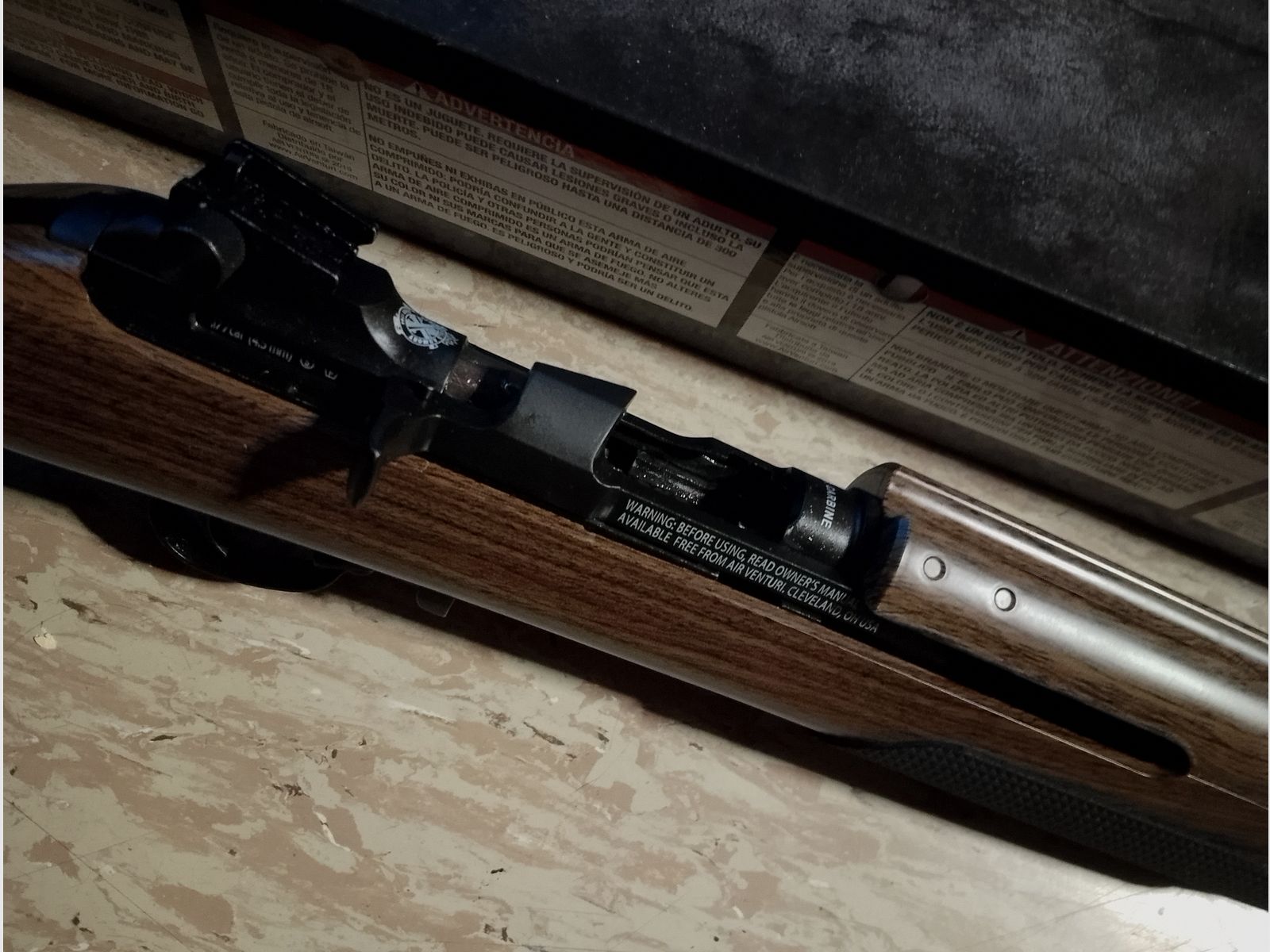  fucile ad aria compressa co2 m1 carbine Springfield 4,5mm .177 + accessori calcio in legno bersagli pallini in acciaio bb's set calcio in legno 30m1 