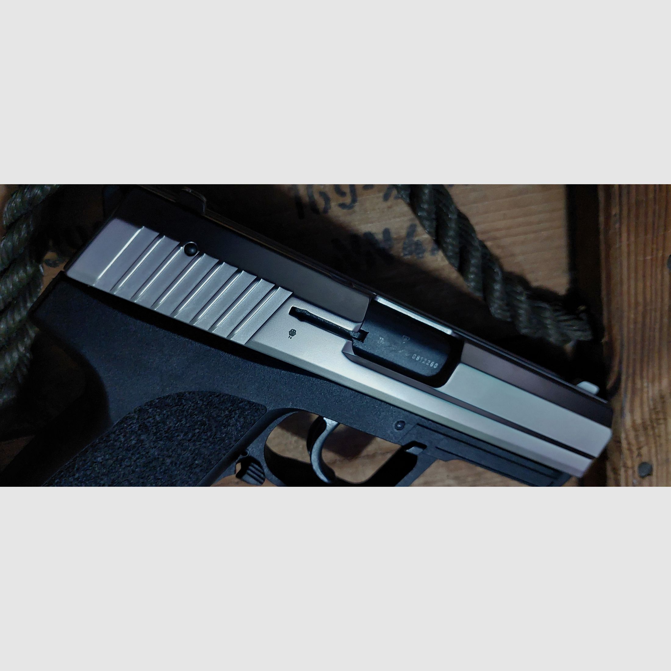 RÖHM - RG96 - Match - matte chrome (PTB 699) Glock RG 96 Walther