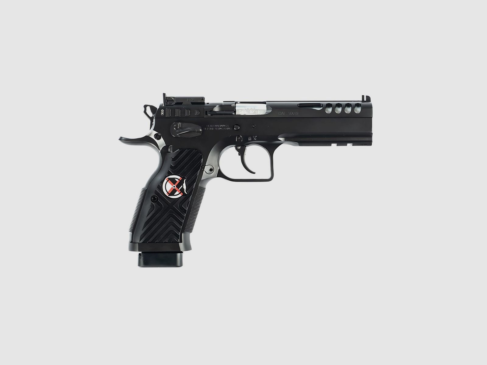 Pistolet Tanfoglio Stock Master Xtreme Optic 9X19 Black