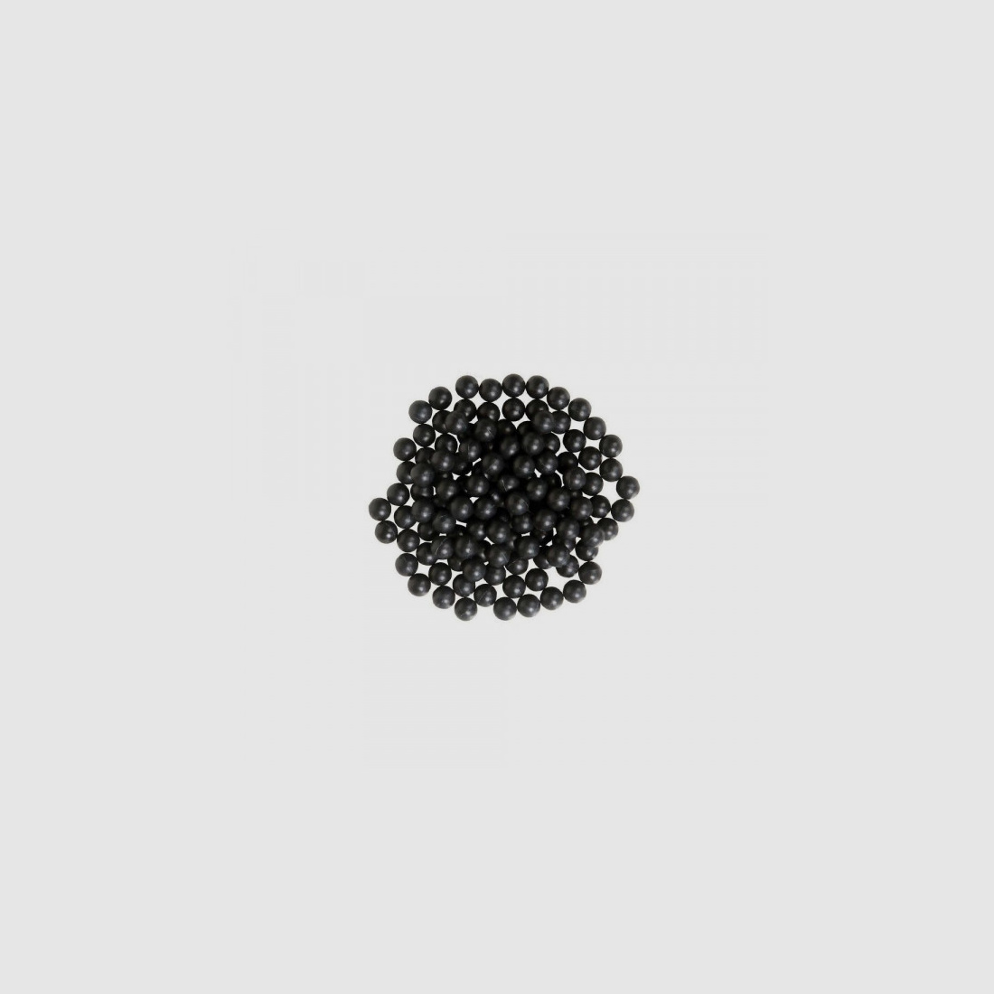 NYLON BÄLLE .50 SCHWARZ - 20 STÜCK
