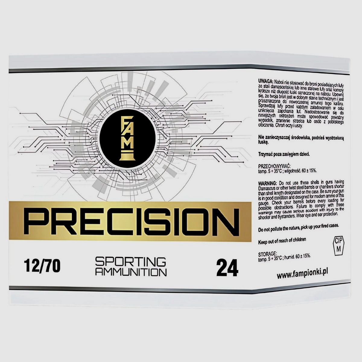 12/70 FAM - Pionki Precision 7,5 - 2,40 mm 24 g