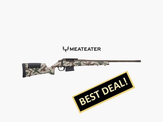 Weatherby WEATHERBY 307 MEATEATER EDITION .308 WIN 22"/56CM FLUTED PATRIOT BROWN 1/2"-28