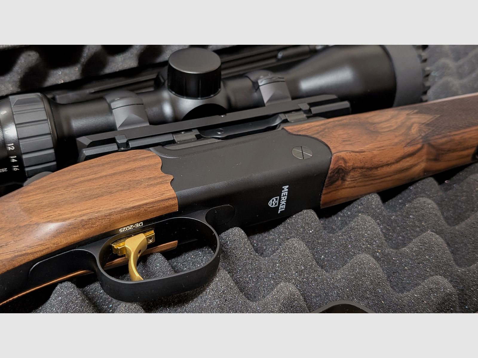 Merkel K5 Extreme avec Steiner Ranger 4S 4-16x44, calibre .30-06 Spring., neuf