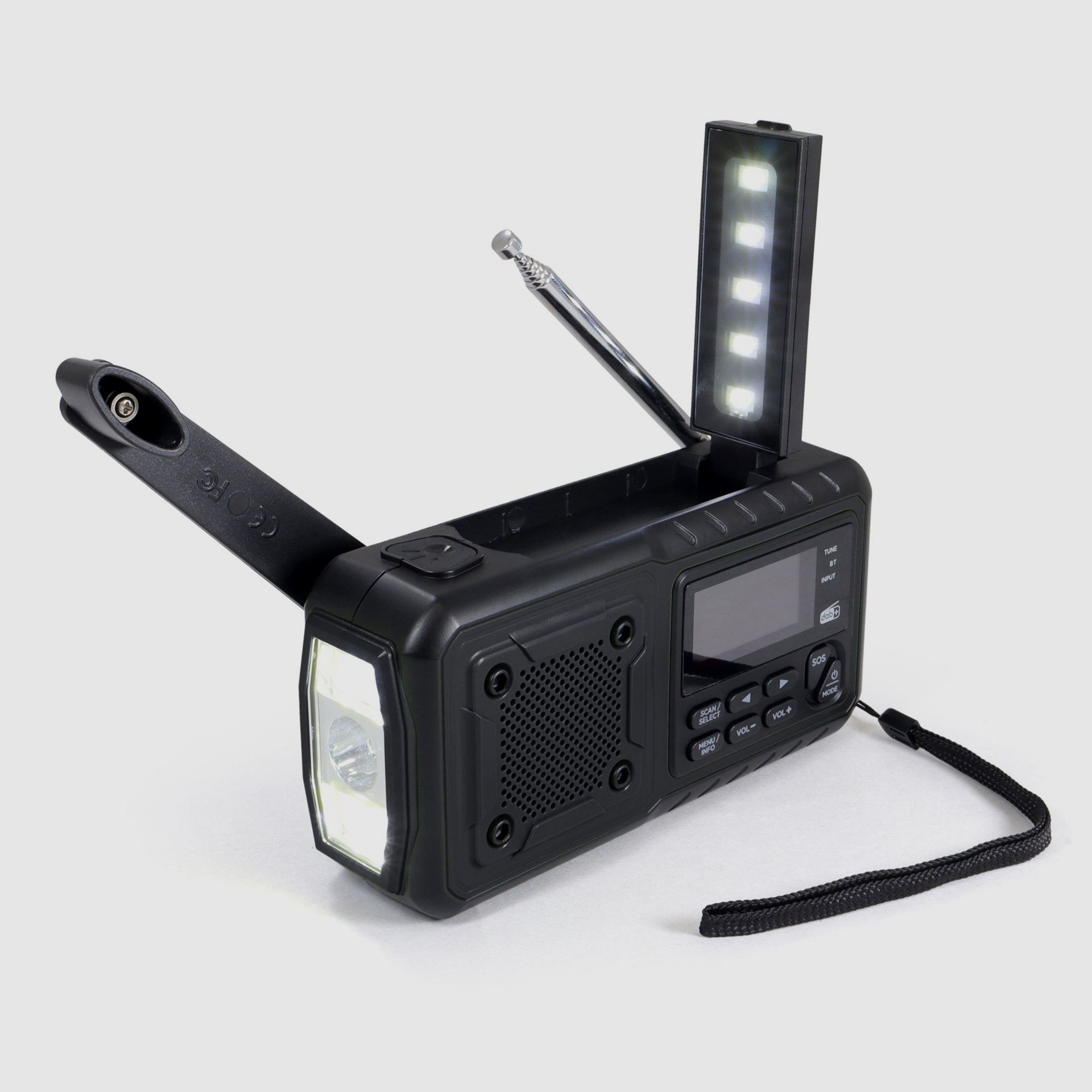 Kurbelradio Multi DAB+ 4000 mAh