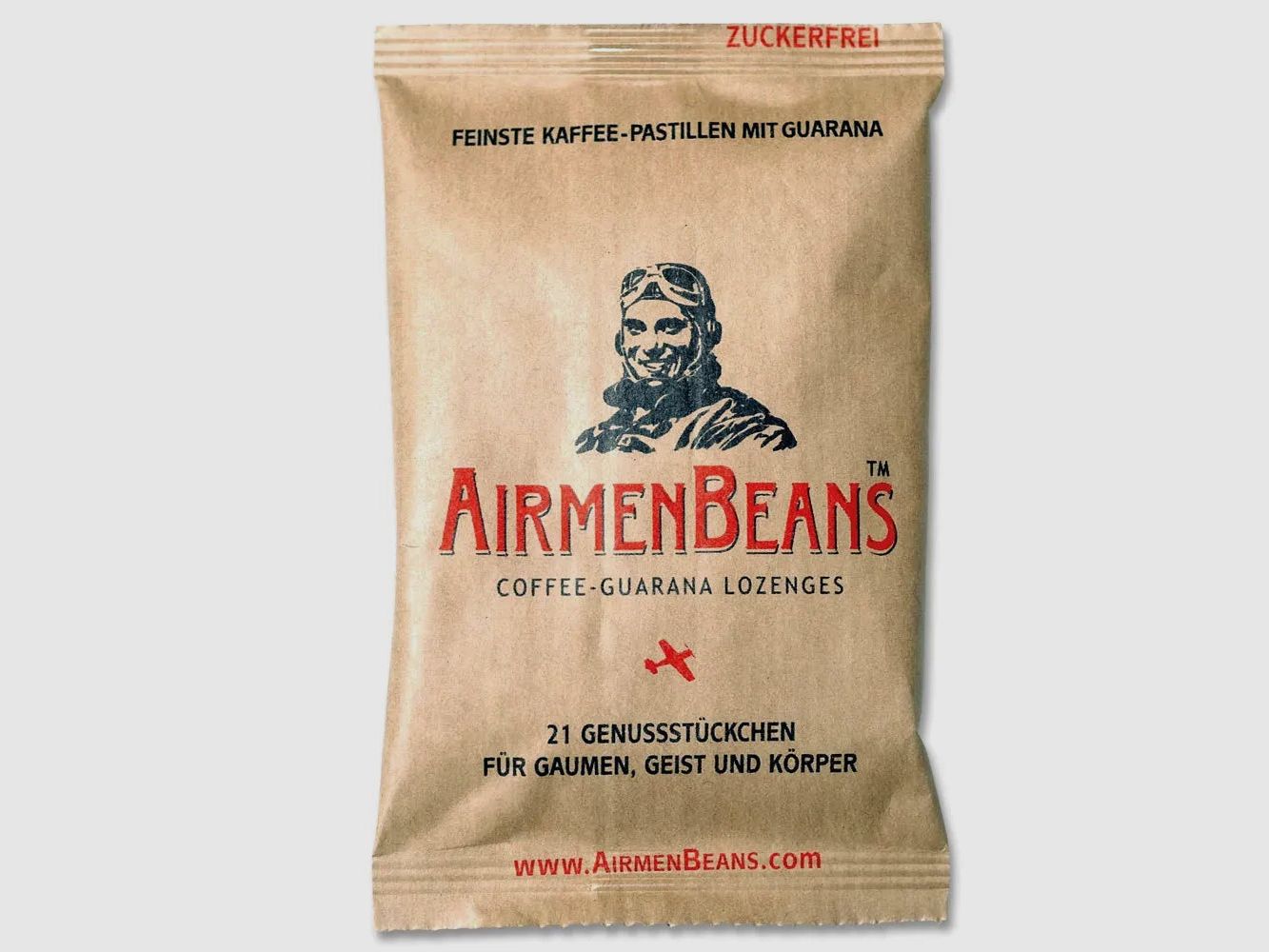 AirmenBeans Kaffee-Guarana Pastillen