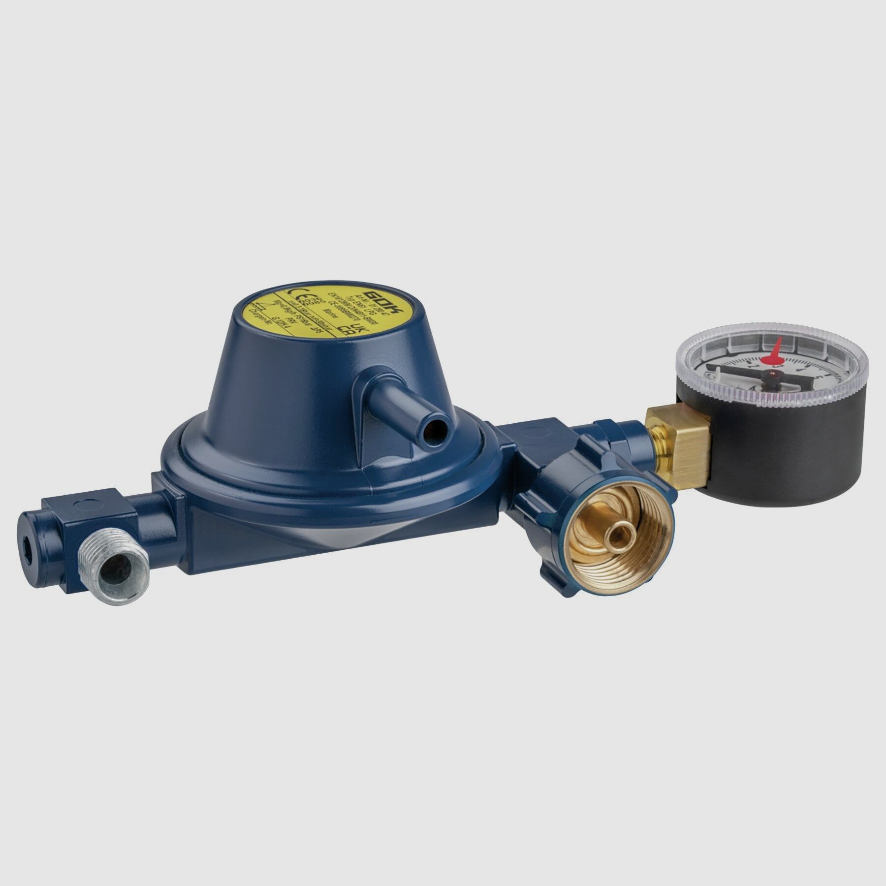 Gas regulator 0.8 kg/h KLF x G1/4 LH-KN UForm PRV Man. Marine