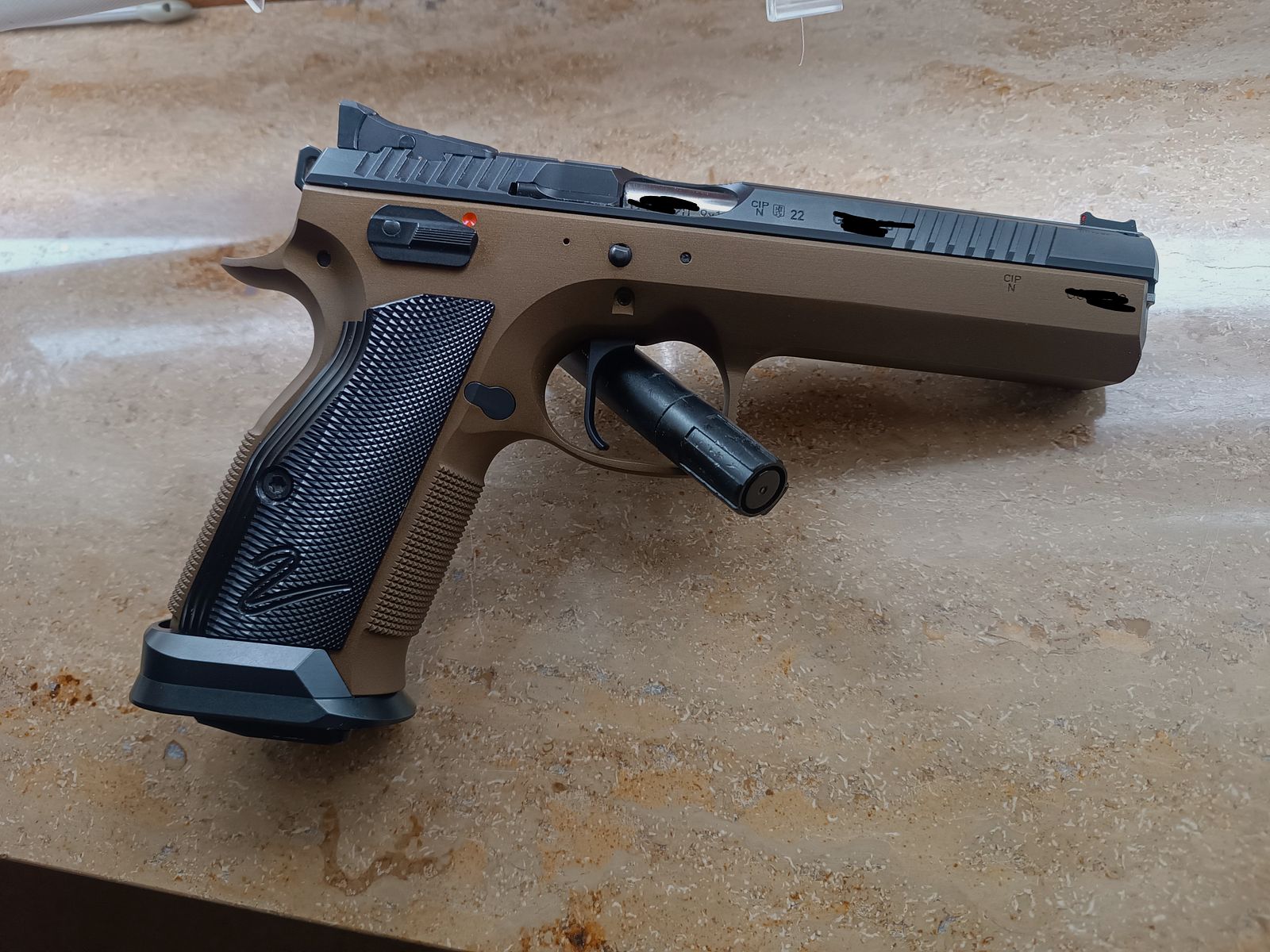 CZ Ts2 Deep Bronze 9mm