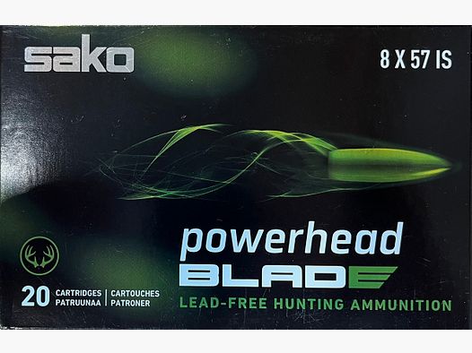 Sako Powerhead Blade BEZ OŁOWIU .30-06Spring. 170grs - 20 strzałów