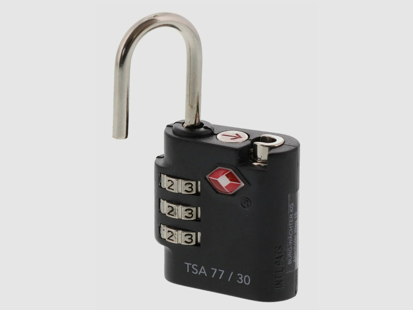 Burg Wächter TSA 77 30 security combination lock black