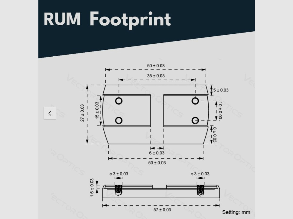 Victoptics RDSL28 SRD 1x20 - Leuchtpunktvisier