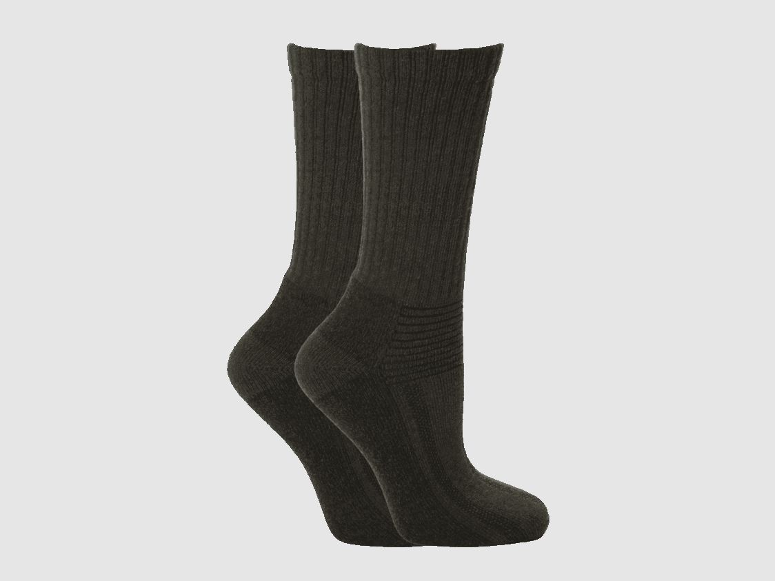 Zokks Hunter Wollsocken kurz 2er-Pack - 39-42