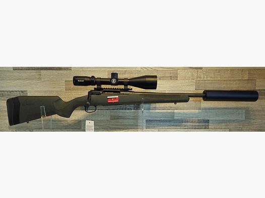 Savage 110 Hog Hunter 2.0 Kal. .308 + Richtkijker 3-18x56 + Geluidsdemper - Nieuwe goederen van de vakhandel