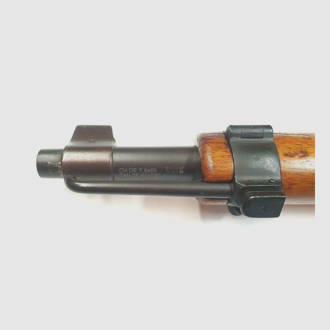 Waffenfabrik Bern Karabinek powtarzalny Szwajcarski Schmidt Rubin K31 Kaliber 7,5x55 Swiss z dopasowanymi numerami