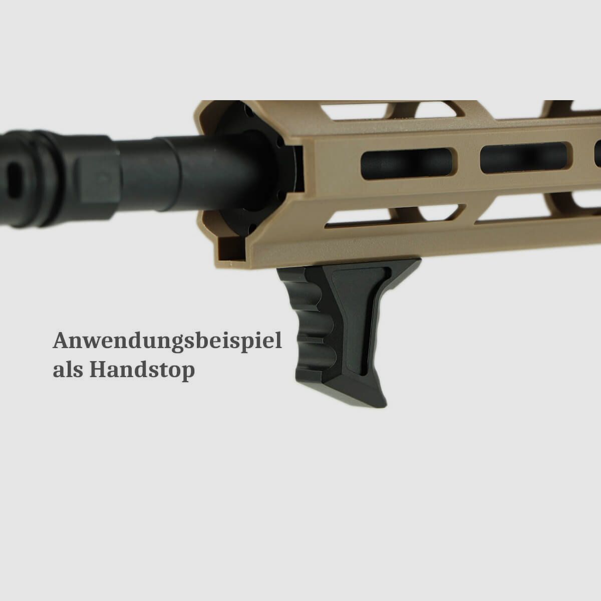 Keymod Mini Handschutz Griff/Handstop, schwarz
