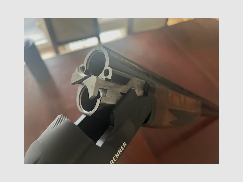 BRENNER Bockdoppelflinte Sport Mod. BF18 black 12/76 71cm